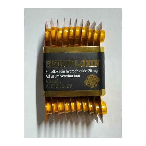 Enrofloxin Bulgar hapı 100 Adet