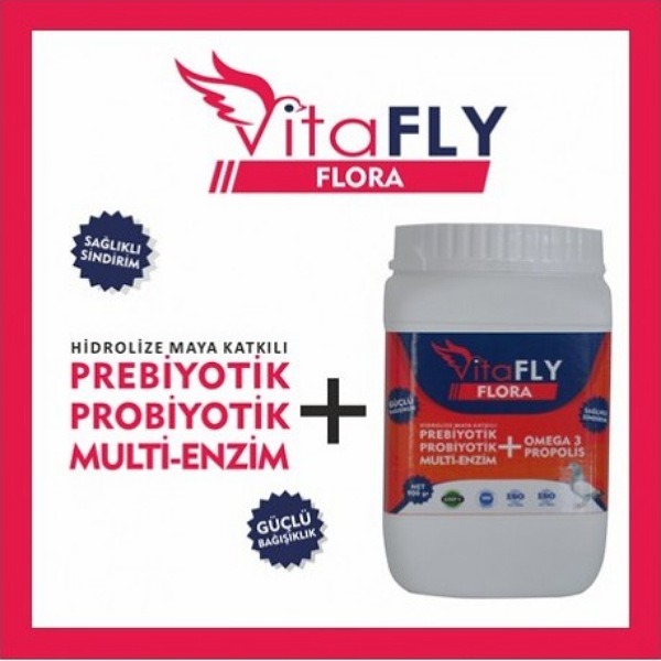VİTAFLY FLORA 900 GR (GÜVERCİN)