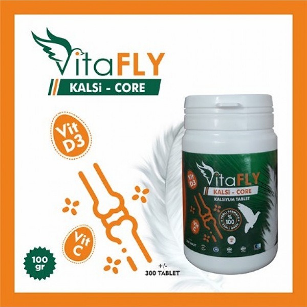 VİTAFLY CALSI - CORE 100 GR (GÜVERCİN)