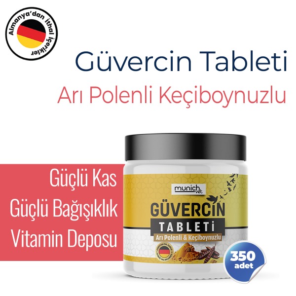 Arı Polenli Keçiboynuzlu Özel  Güvercin Tableti (350-400 adet) 