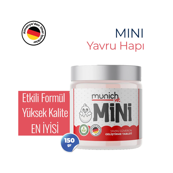 Mini Yavru Büyüme ve Gelişme Hapı 150gr