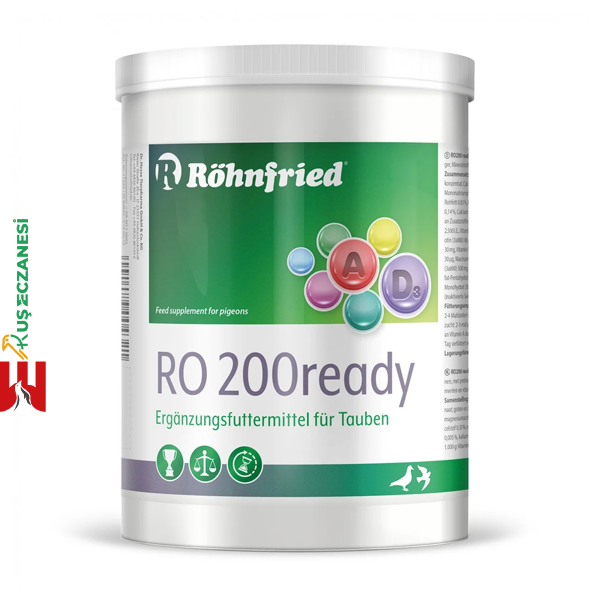 Röhnfried RO200 Probiyotik Elektrolit Amino-Asit Karışım 600 Gram - Almanya dan İthal Ürün