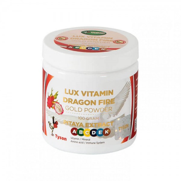 Tyson Gold Lux Vıtamın Dragon Fıre - 100 Gram Premiks 