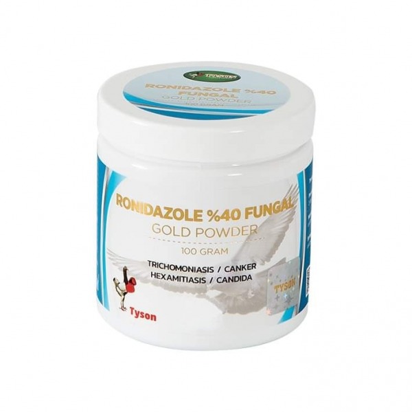 Tyson Gold Ronidazole 40 Fungal - 100 Gram Premiks